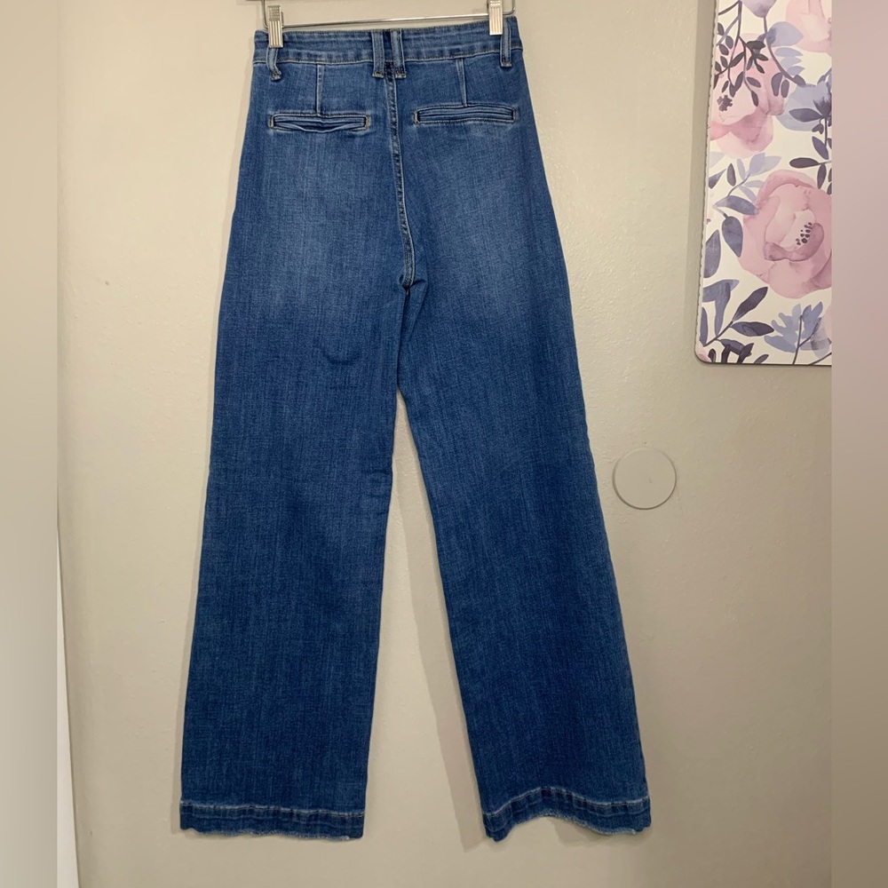 KanCan Dark Wash Denim Jeans wide leg